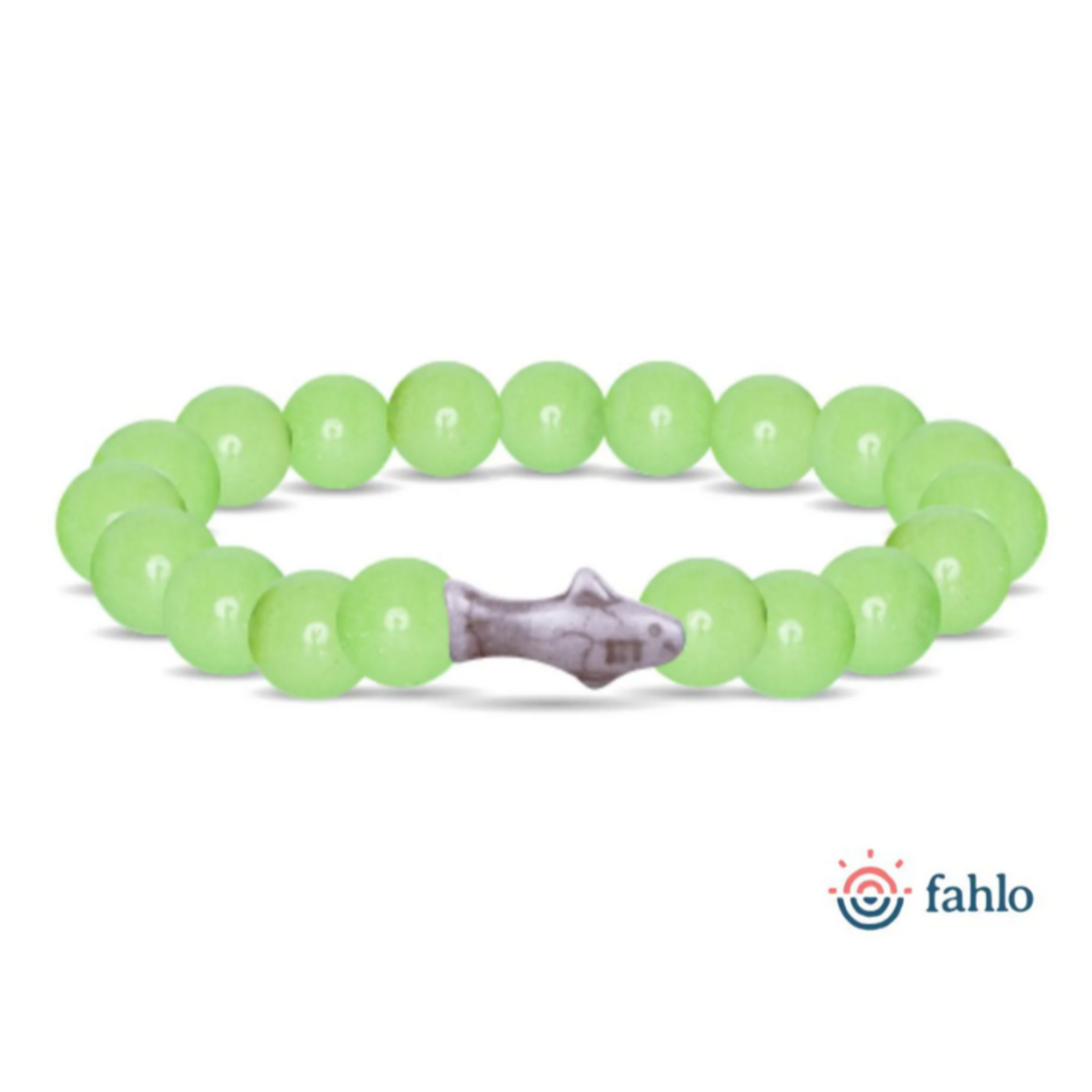 Fahlo Shark bracelet Sage Glow