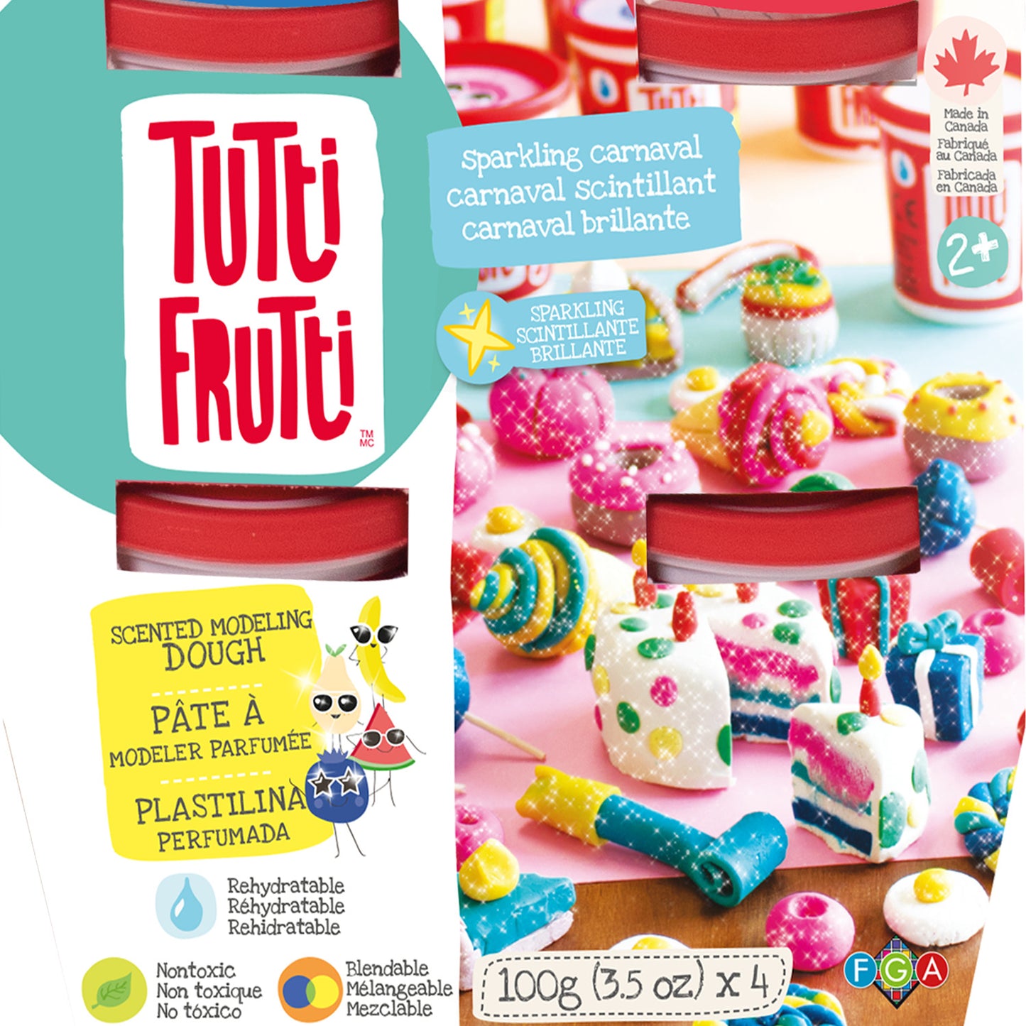 Tutti Frutti 4-Pack Sparkling Fruit Scents