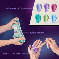 OKTO Sensory Art 3D Woodcraft "Tenderness" – Succulent Craft Kit