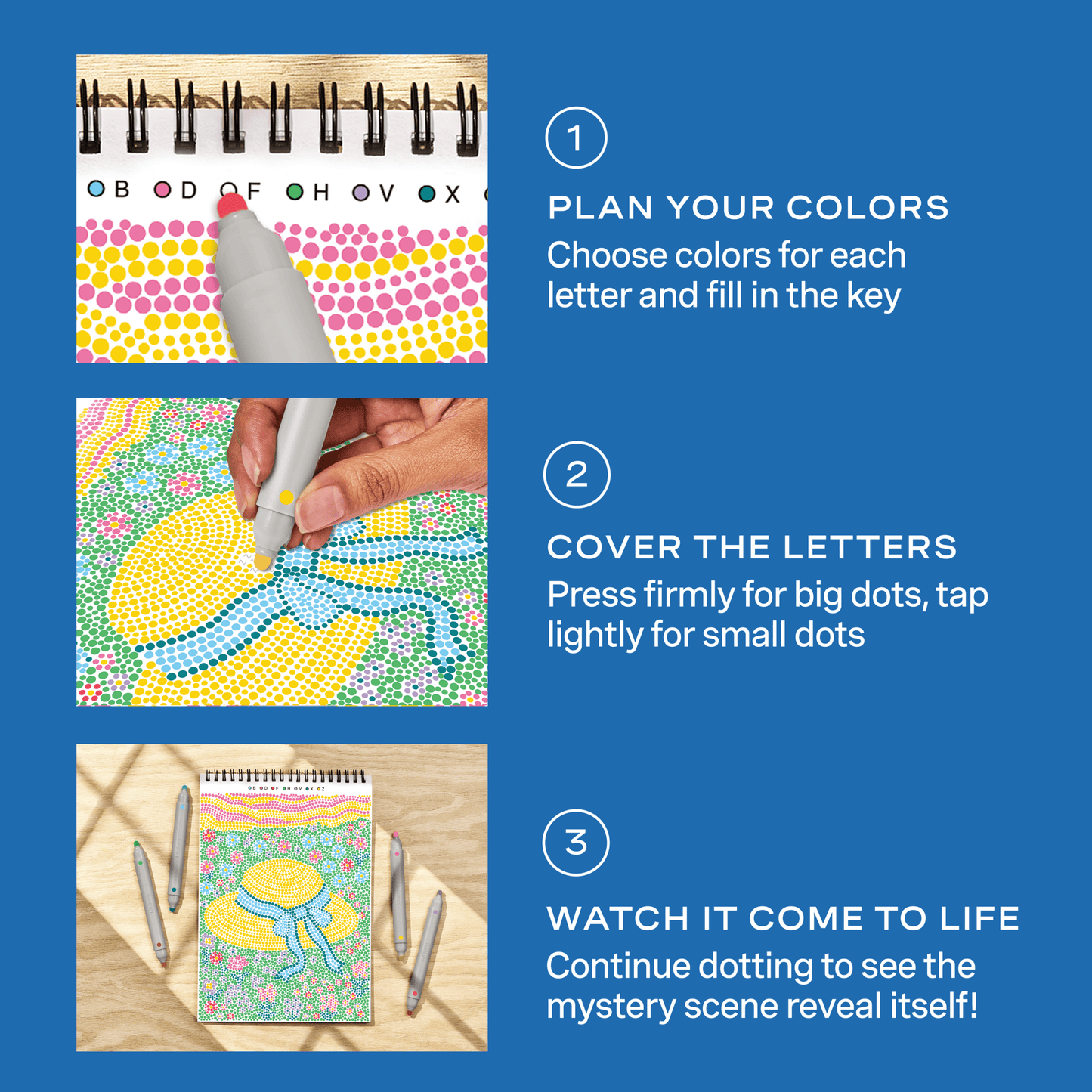 LifeLines FlowArt® - Dot-By-Letter, Cozy Cottage