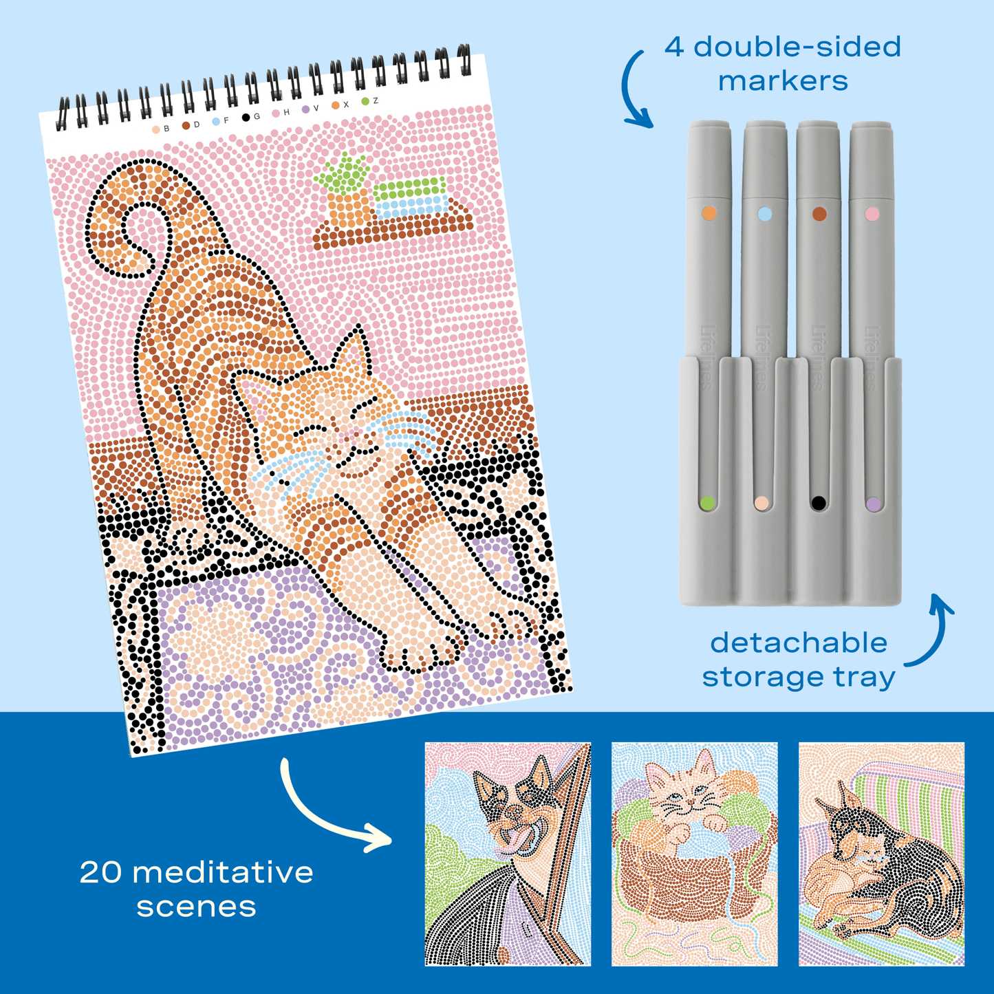 FlowArt® - Dot-By-Letter, Wags & Whiskers