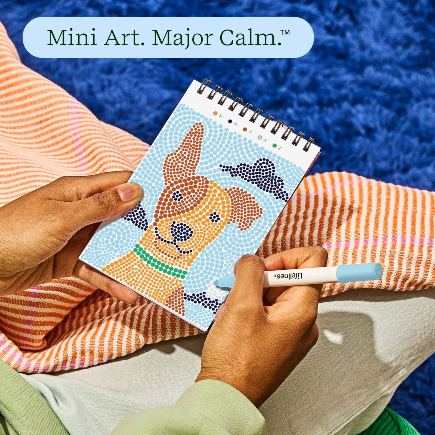 LifeLines FlowArt® Mini - Dot-by-Letter Furry Friends