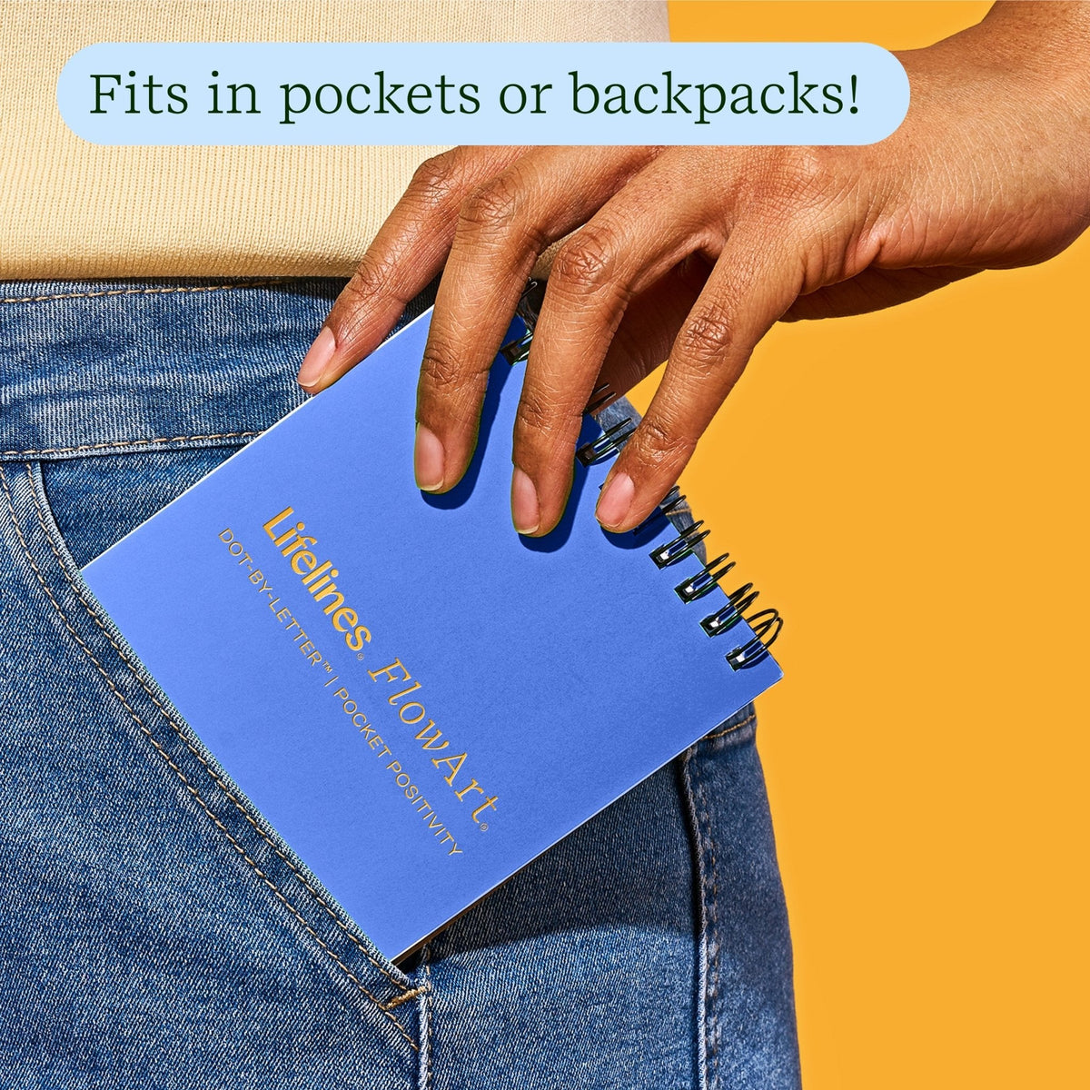LifeLines FlowArt® Mini - Dot-by-Letter Pocket Positivity