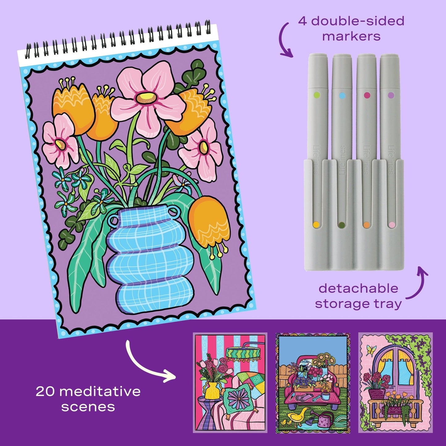 FlowArt® - Scented Color-to-Reveal, Fragrant Blooms
