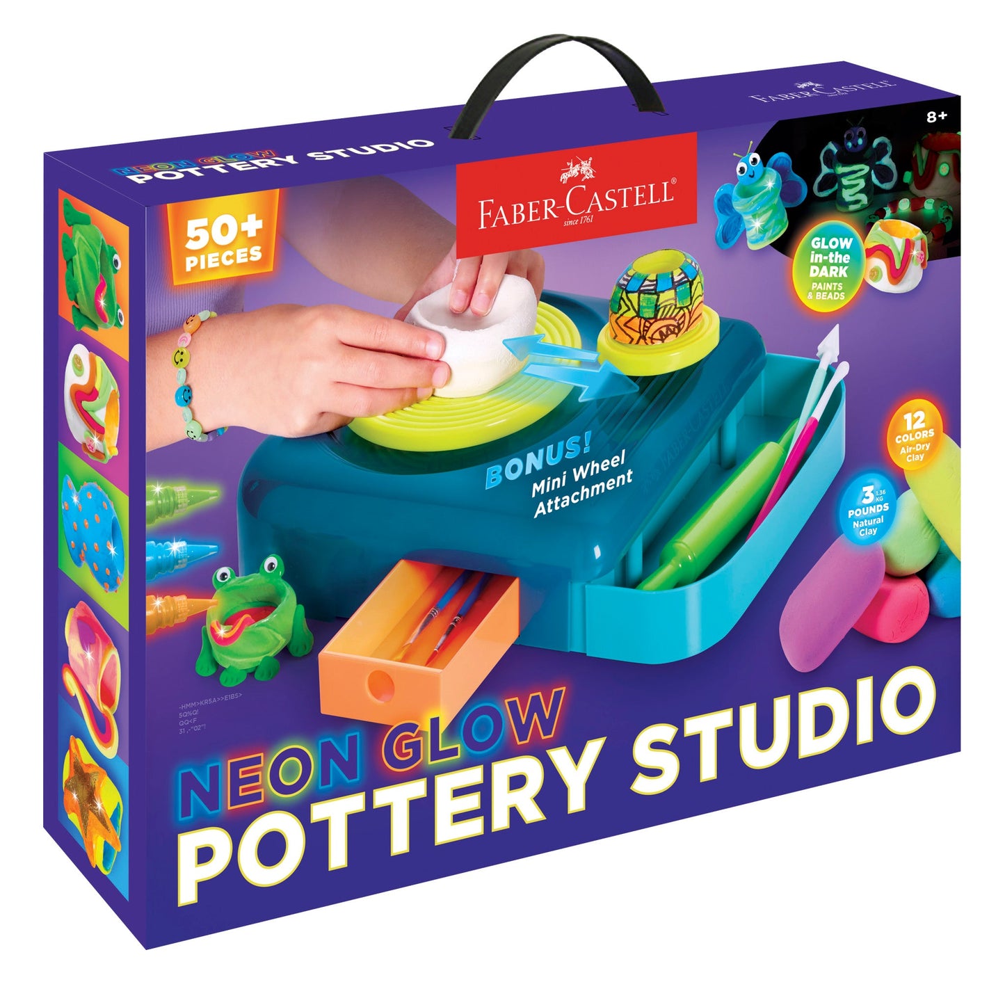 Faber Castell Neon Glow Pottery Studio