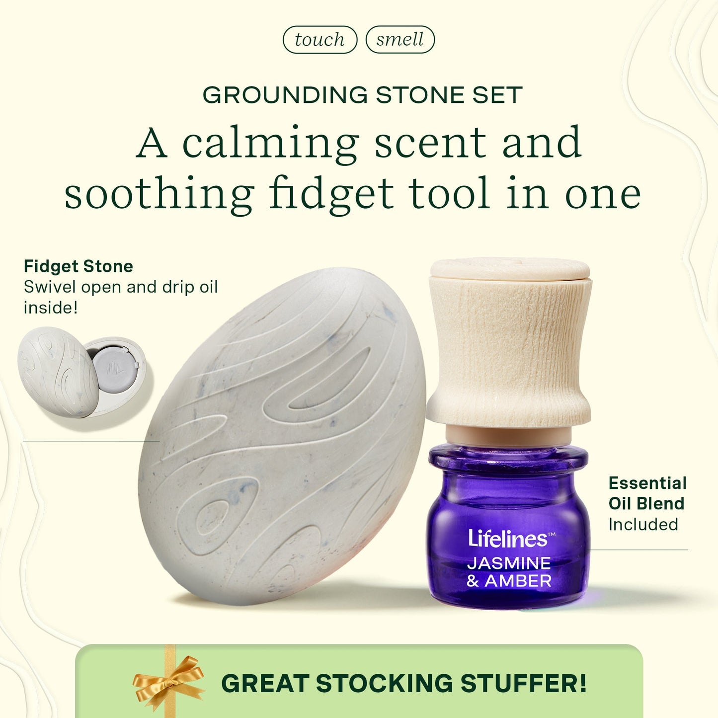 Lifelines Grounding Stone Set - Jasmine & Amber