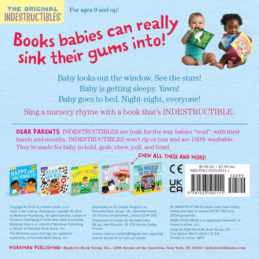 Indestructibles: Twinkle, Twinkle, Little Star: Chew Proof · Rip Proof · Nontoxic · 100% Washable (Book for Babies, Newborn Books, Safe to Chew)