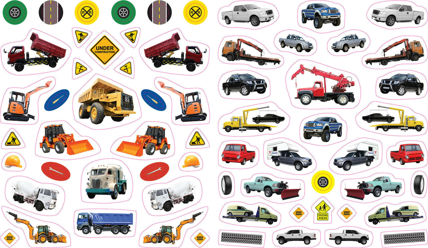 Eyelike Stickers: Trucks