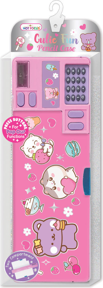 Cutie Fun Pencil Case, Critters