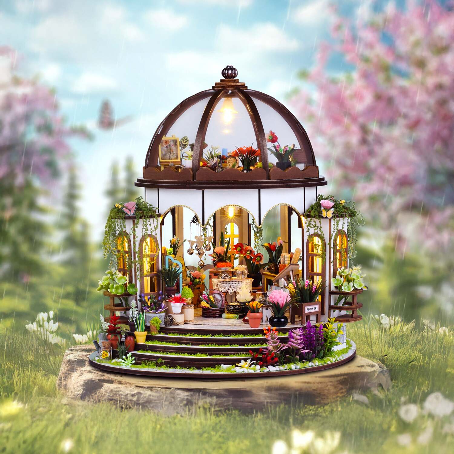 Greenhouse Oasis - DIY Miniature House Kit