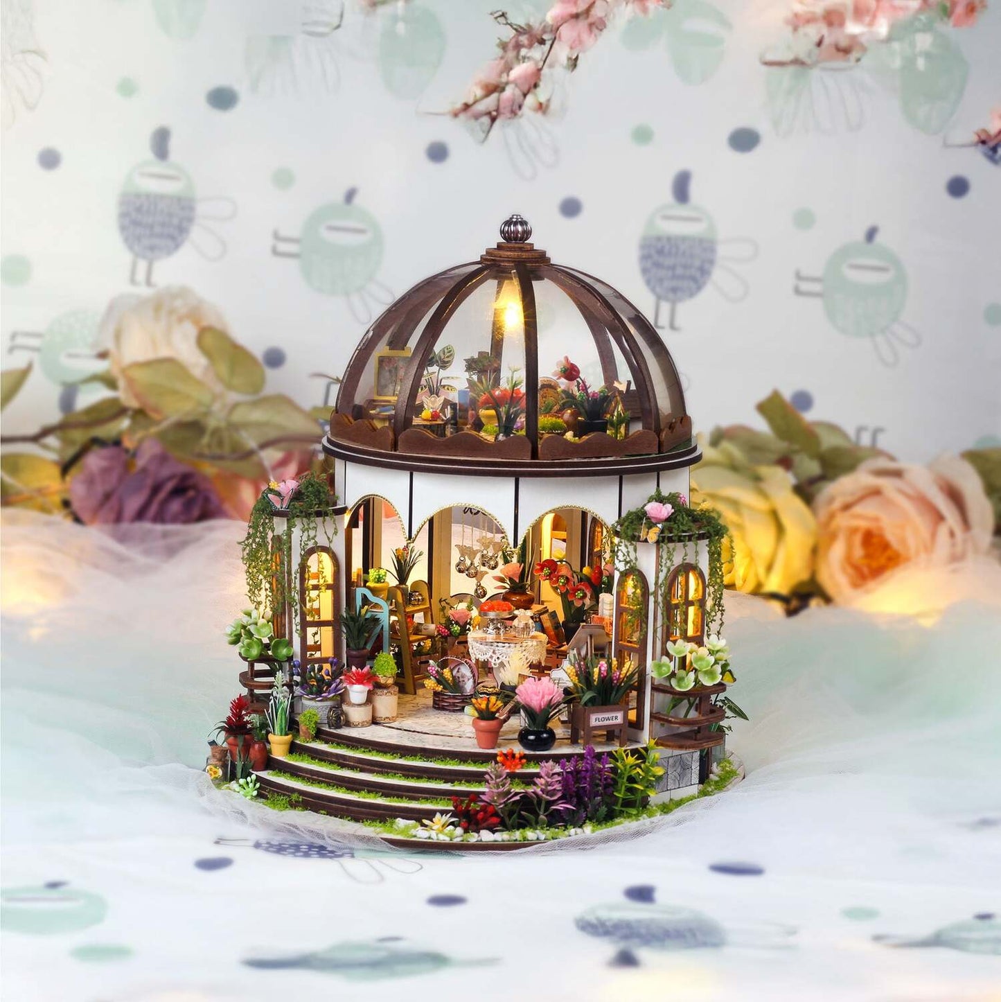 Greenhouse Oasis - DIY Miniature House Kit
