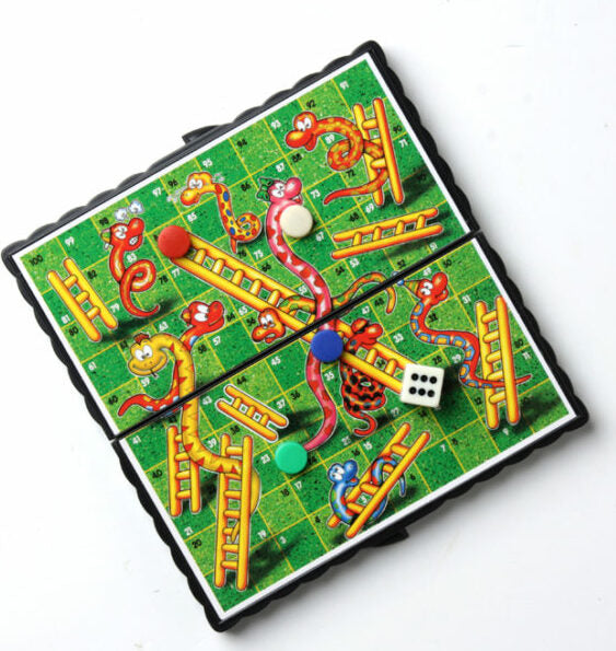 Magnetic Travel Snakes and Ladders