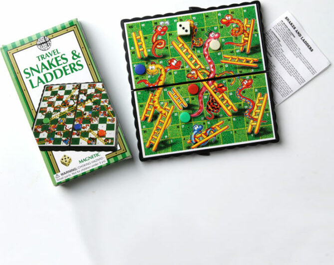 Magnetic Travel Snakes and Ladders