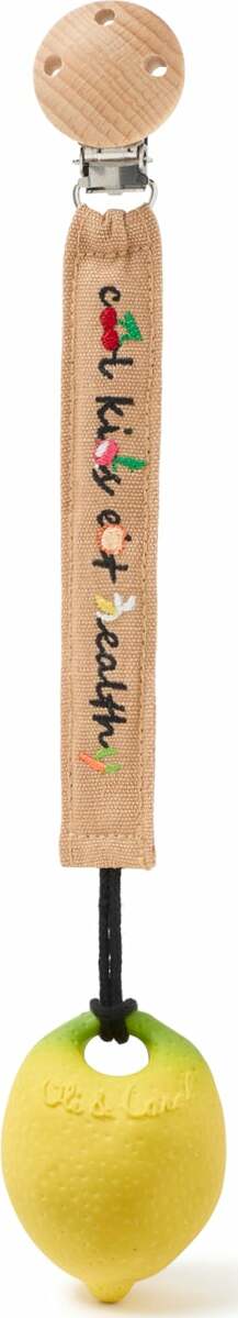 OLI&CAROL Lemon Mini Doudou-Teether