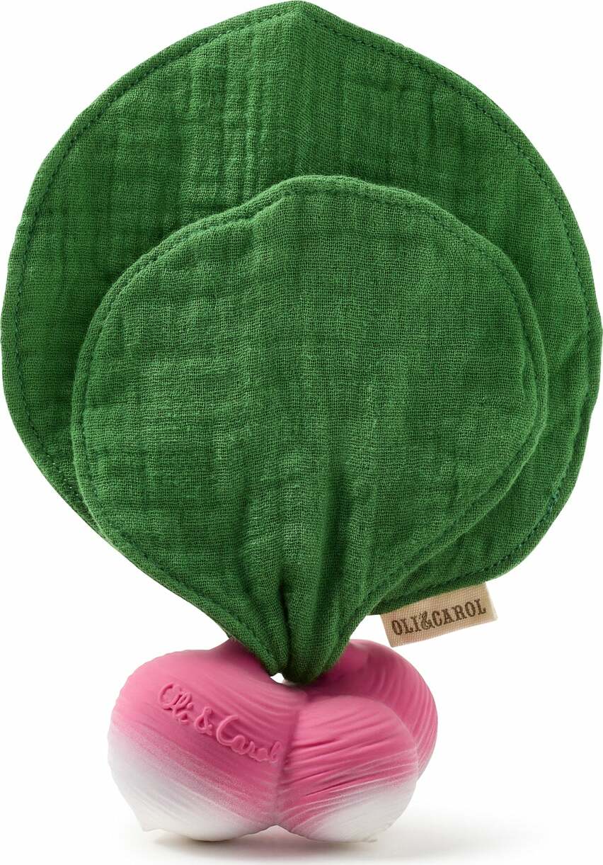 OLI&CAROL Ramona the Radish Mini Doudou-Teether