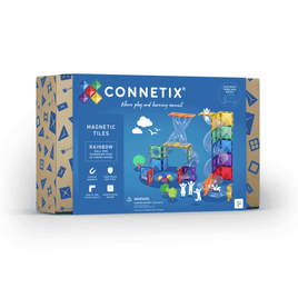 Connetix Rainbow Ball Run Expansion pack 66PC
