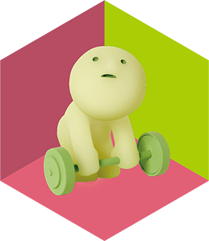 Dreams Smiski Exercising Series Blind Box