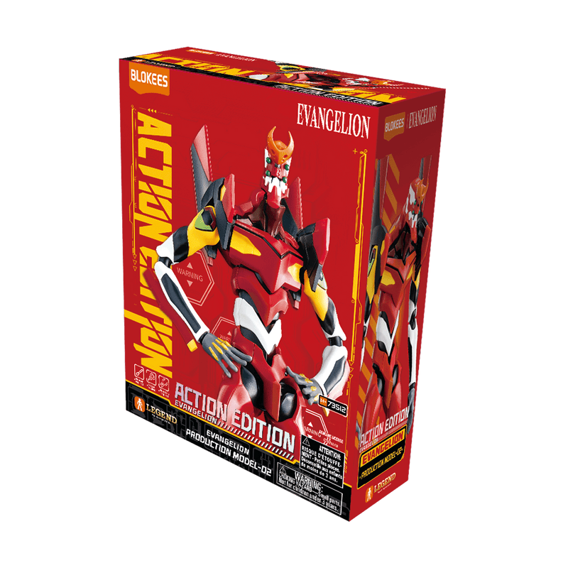 Blokees Evangelion Production Model-02 Action Edition