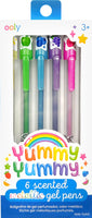 Yummy Yummy Scented Gel Pens - Metallic - Set of 6