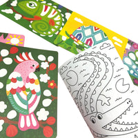 Foil-tastic Foil Art & Coloring Set - Awesome Animals