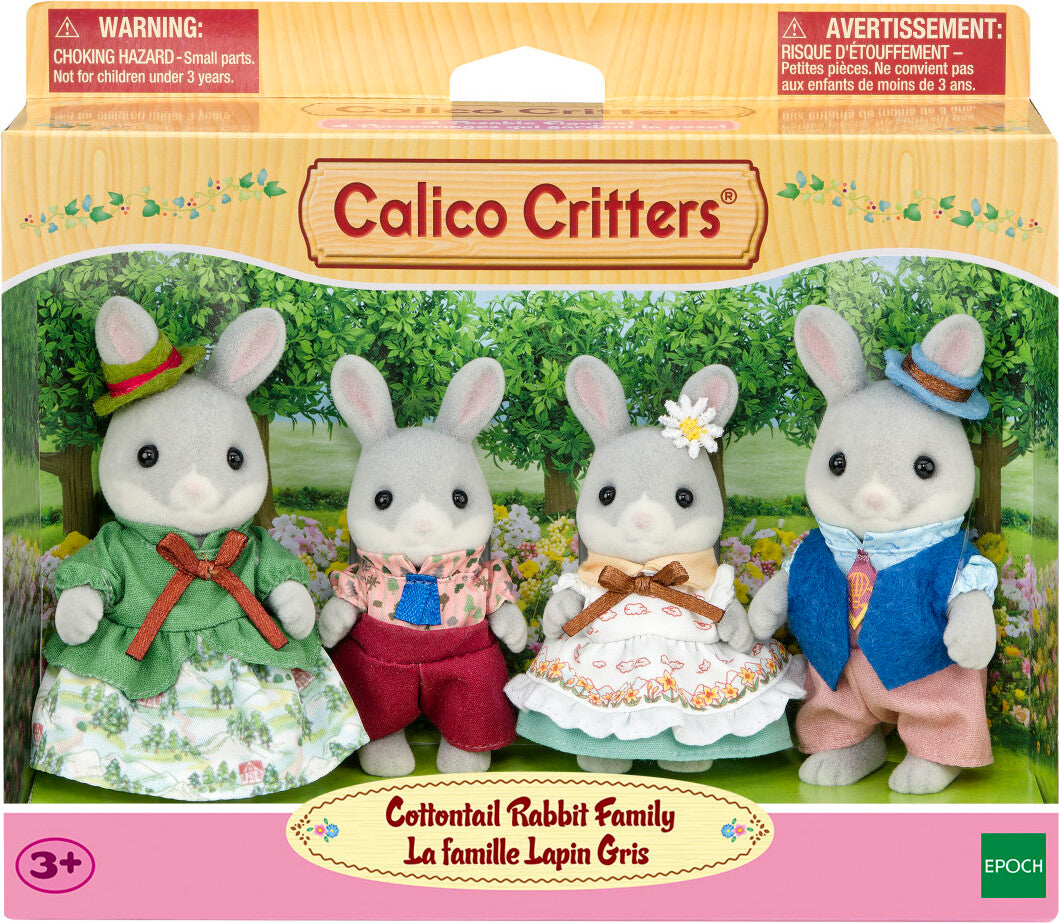 Calico Critters Cottontail Rabbit Family 