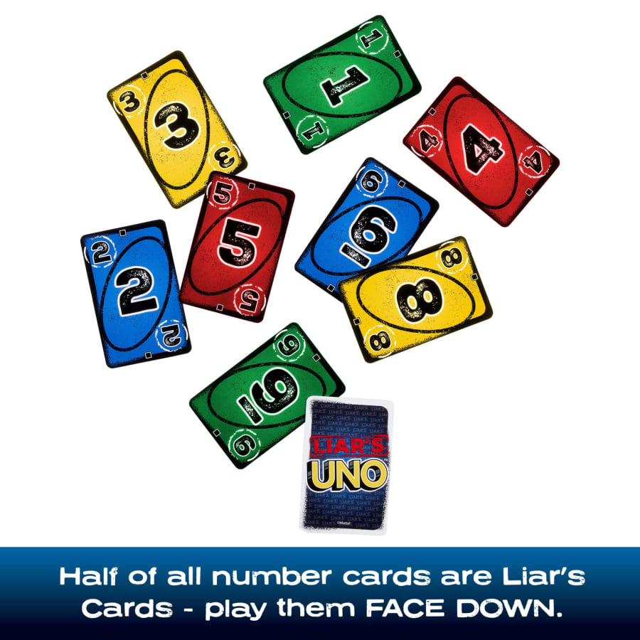 Mattel Liar's UNO Card Game