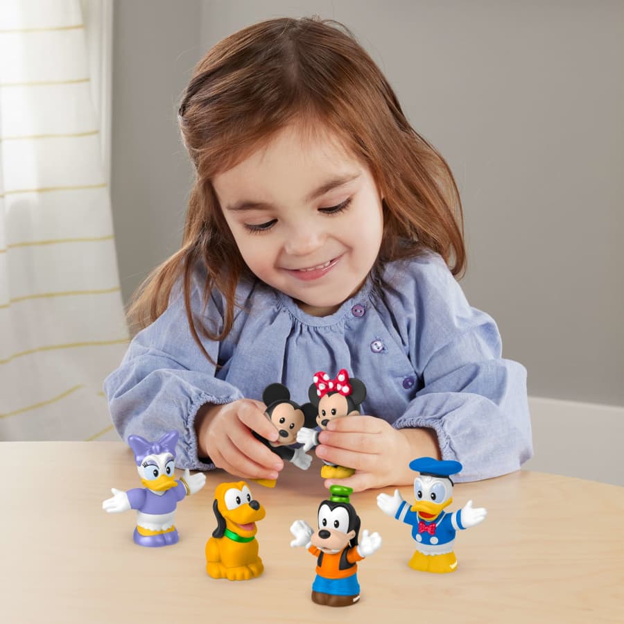Fisher Price Little People Disney Mickey & Friends 6-Piece Figure Set