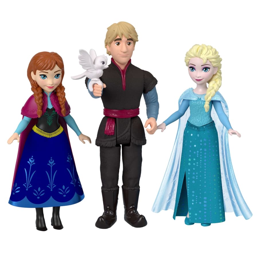 Mattel Disney Frozen Anna & Elsa Character Set