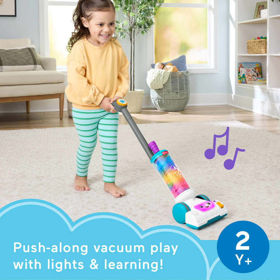 Fisher Price Laugh & Learn 2-In-1 Vacuum