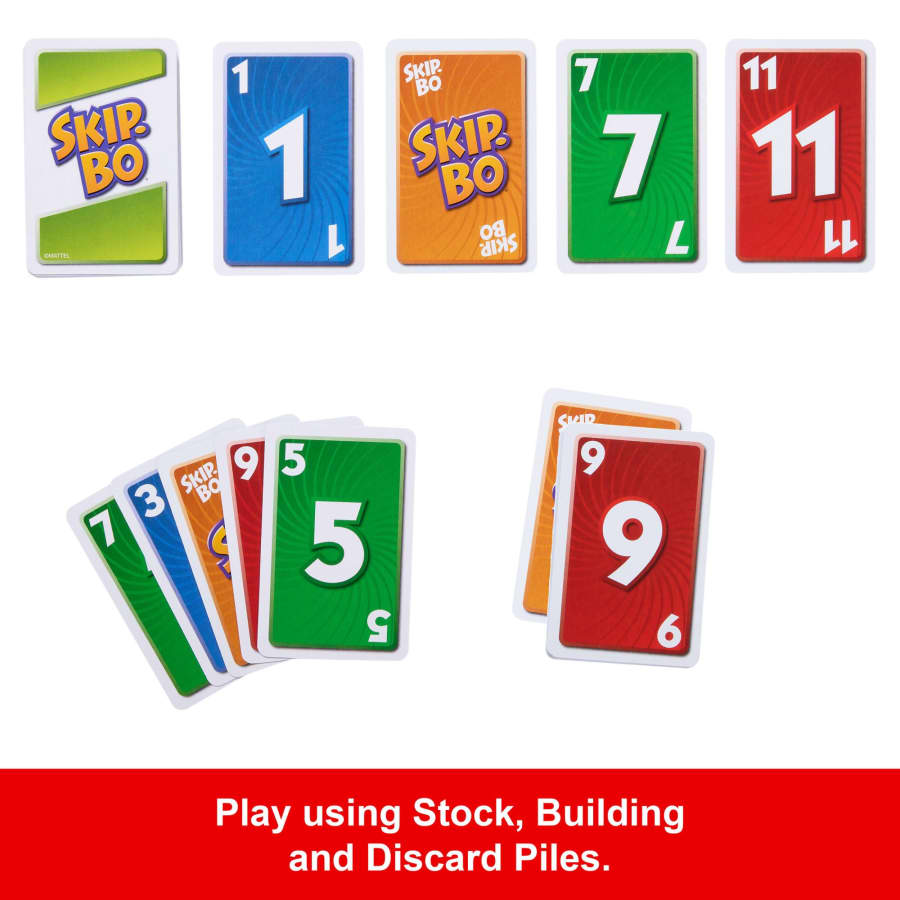 Mattel Skip-Bo Ultimate Sequencing Card Game