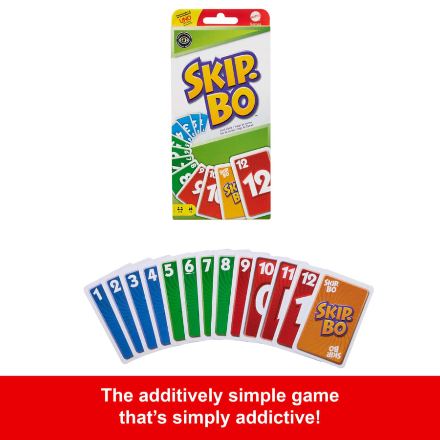 Mattel Skip-Bo Ultimate Sequencing Card Game
