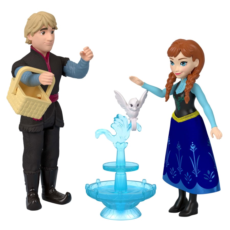 Mattel Disney Frozen Anna & Elsa Character Set