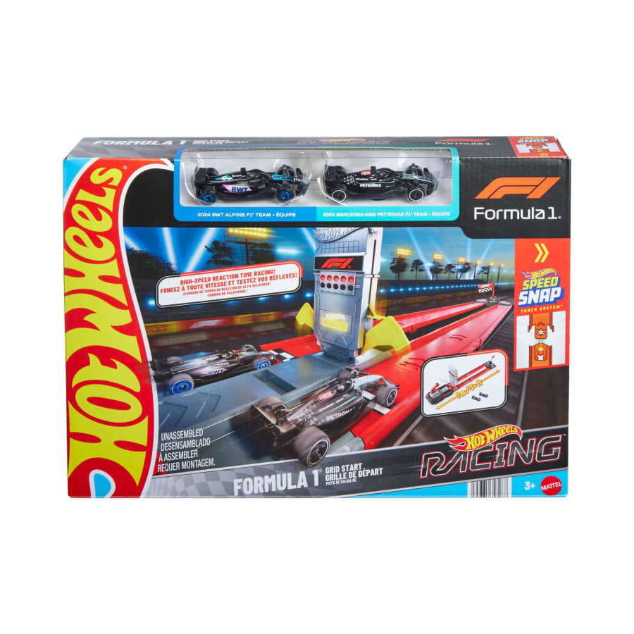 Mattel Hot Wheels Racing Formula 1 Grid Start Track Set