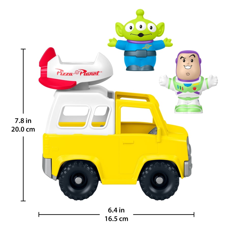 Fisher Price Little People Disney & Pixar Toy Story Pizza Planet Truck & Buzz Lightyear Toy