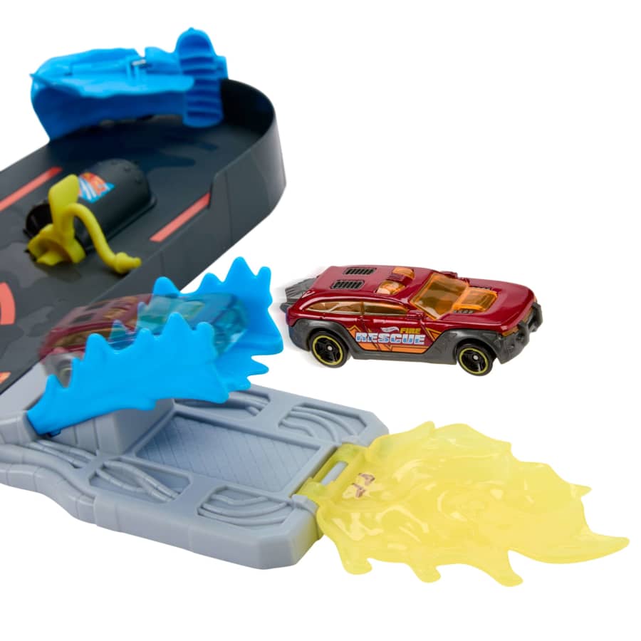 Mattel Hot Wheels City Super Fire Station Rescue Playset