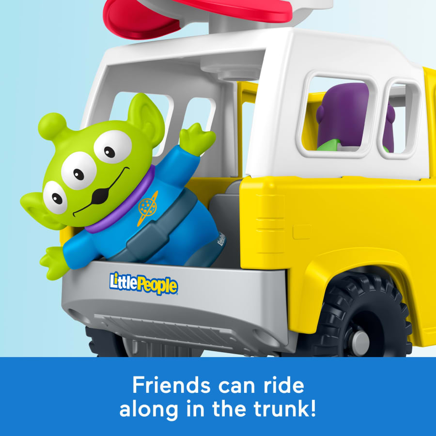 Fisher Price Little People Disney & Pixar Toy Story Pizza Planet Truck & Buzz Lightyear Toy
