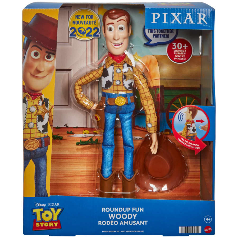 Mattel Disney And Pixar Toy Story Roundup Fun Woody
