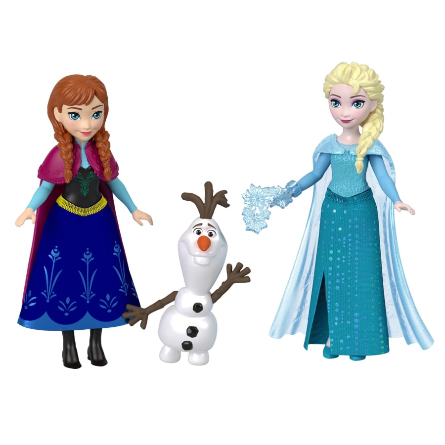 Mattel Disney Frozen Anna & Elsa Character Set