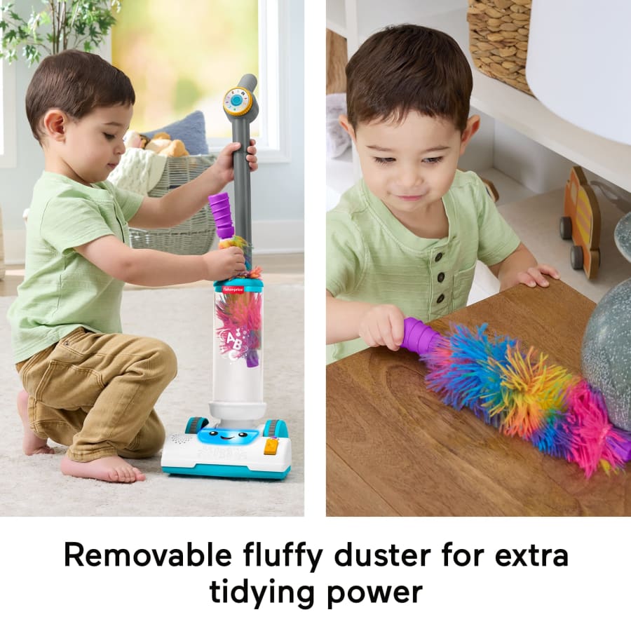 Fisher Price Laugh & Learn 2-In-1 Vacuum