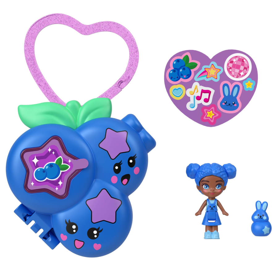 Mattel Polly Pocket fruit Friend Reveal (Random Assortment 1pc)
