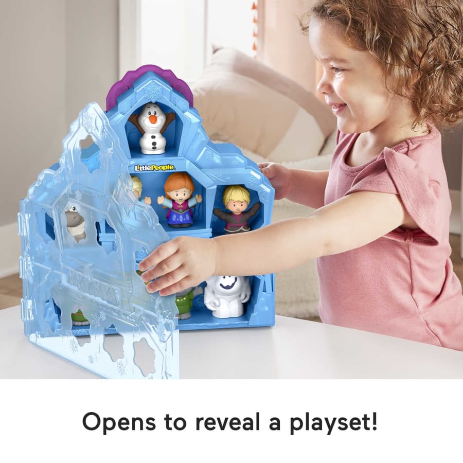 Fisher Price Disney Frozen Carry Along Castle Case Playset