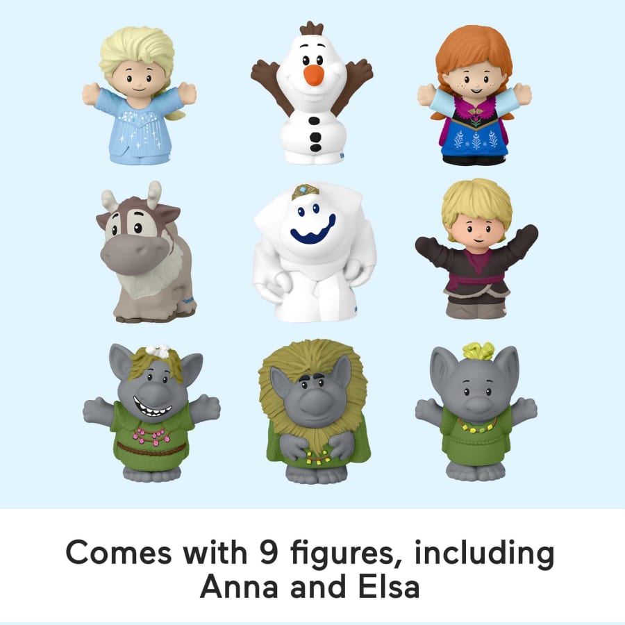 Fisher Price Disney Frozen Carry Along Castle Case Playset