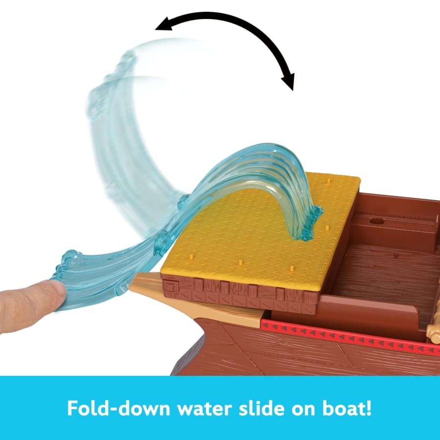 Mattel Disney Moana 2 Toys, Moana's Adventure Canoe Playset