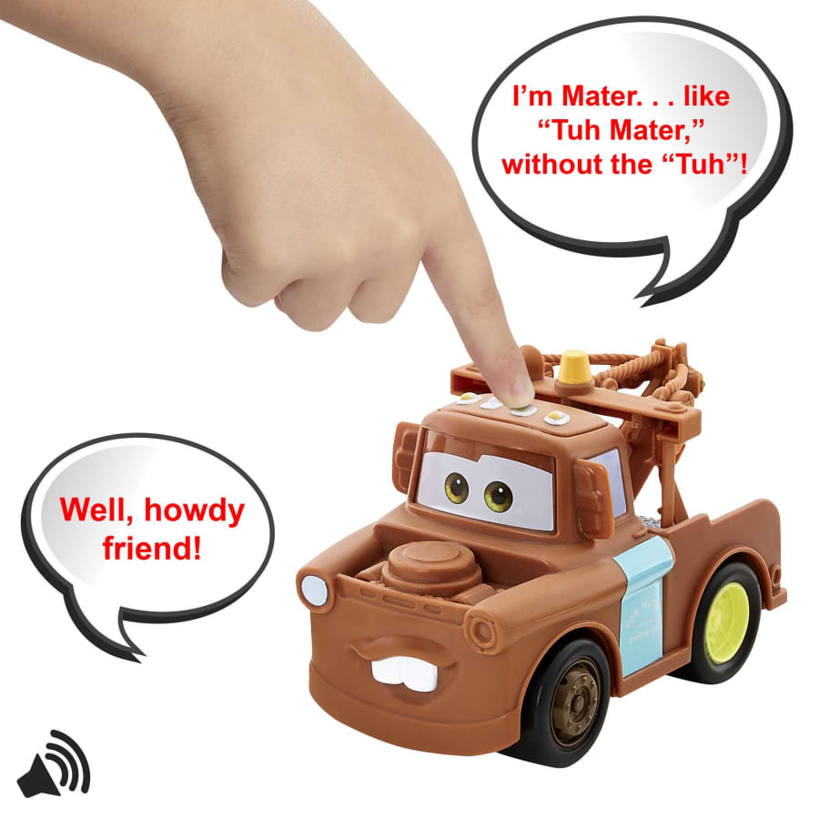Mattel Disney and Pixar Cars Track Talkers Mater Talking Toy Truck