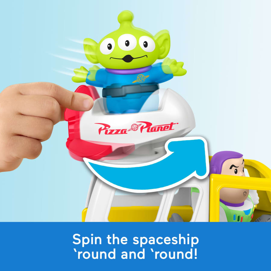 Fisher Price Little People Disney & Pixar Toy Story Pizza Planet Truck & Buzz Lightyear Toy