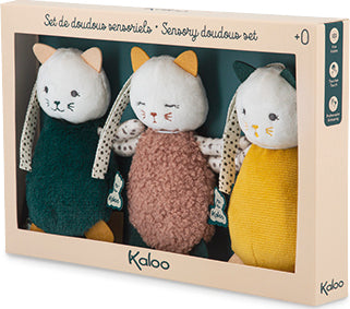 Stimuli Sensory Doudous Set - 3 Kittens