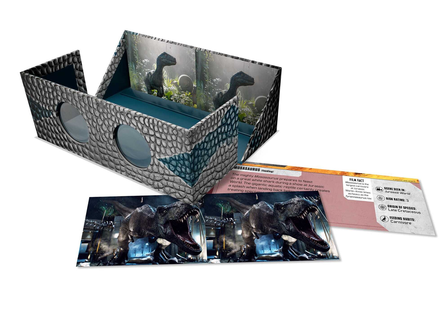 Simon & Schuster Jurassic World: Dinosaur 3D Viewer