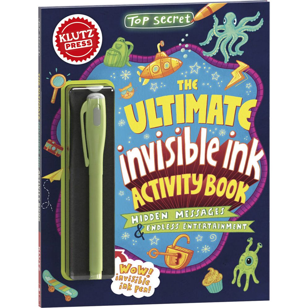 Top Secret: The Ultimate Invisibile Ink Activity Book | Klutz | 9781338745283