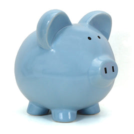 Large Piggy Bank Blue | Child to Cherish | 3808BL