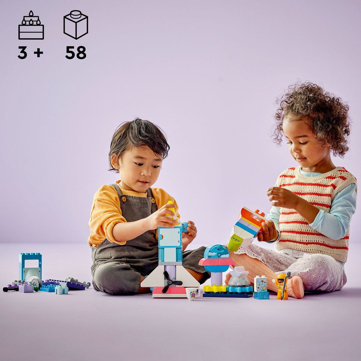 LEGO® DUPLO® 10422 Town 3in1 Space Shuttle Adventure| TimbukToys